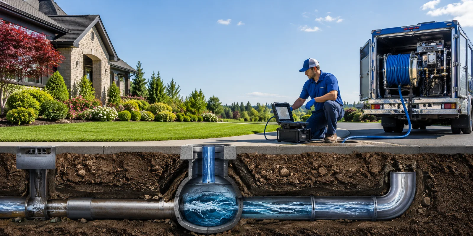 Drainage restoration information for Burton, TX